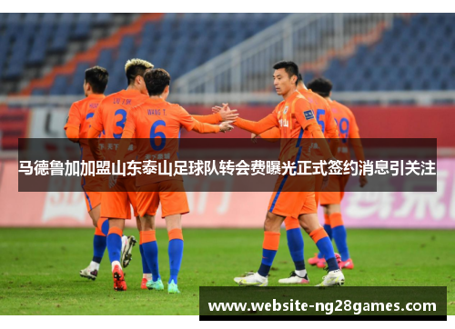 马德鲁加加盟山东泰山足球队转会费曝光正式签约消息引关注